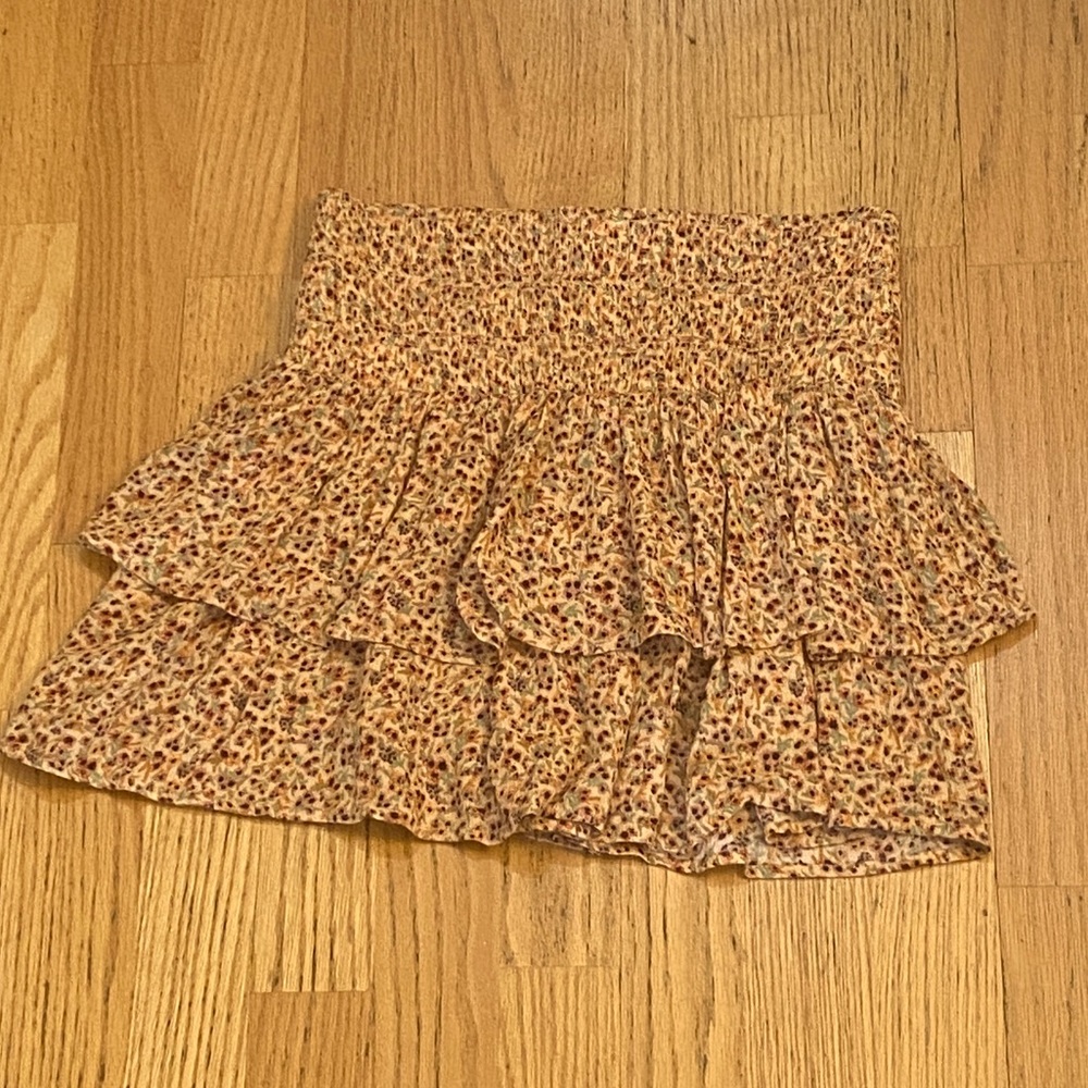 American eagle S/p/ch waffles skirt multicolored